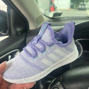 Little Girl's Purple Adidas size 12